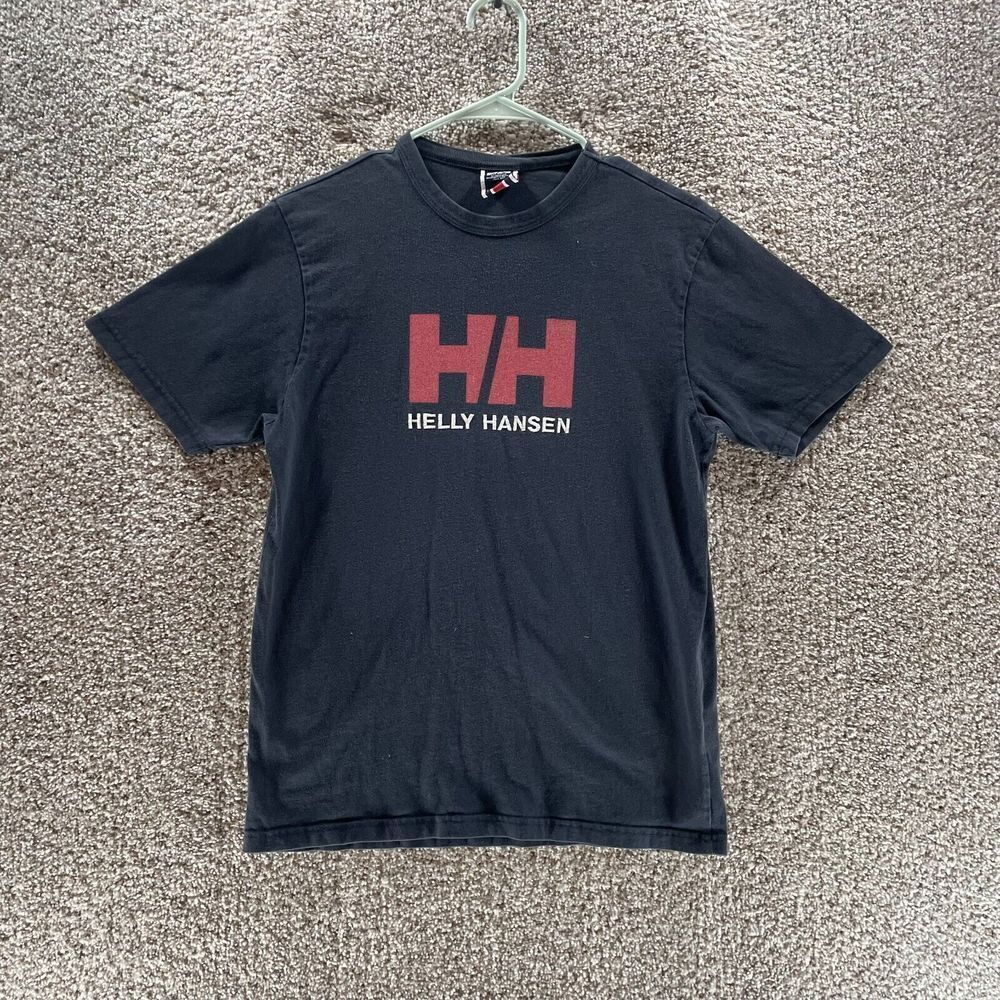 Helly Hansen Shirt Adult Small Black Studentlekene Trondheim 2015 Cotton‎ Mens